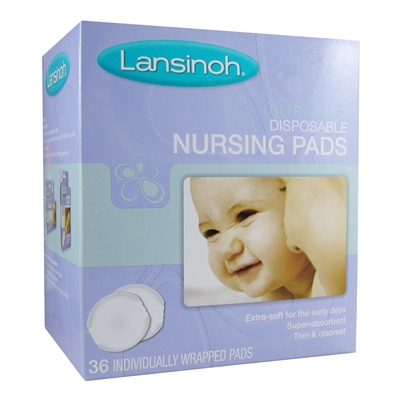 Lansinoh Ultra Soft Breast Pads-36 Count